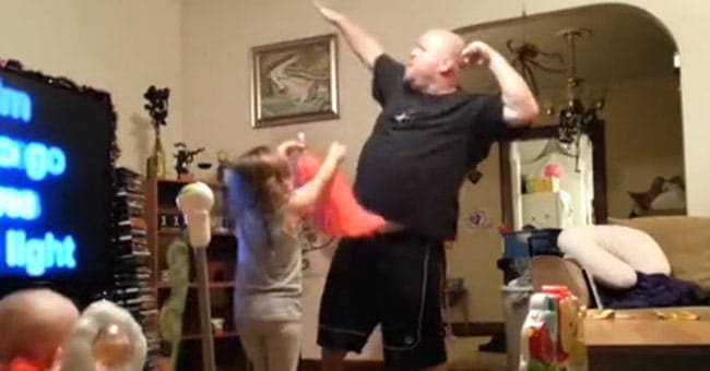 A Hidden Camera Captures The Best Daddy Daughter Dance Party Ever Shut 2849